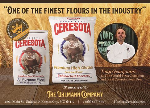 'One of the Finest Flours in the Industry' according to Tony Gemigani, World Pizza Champion and loyal Ceresota flour user.